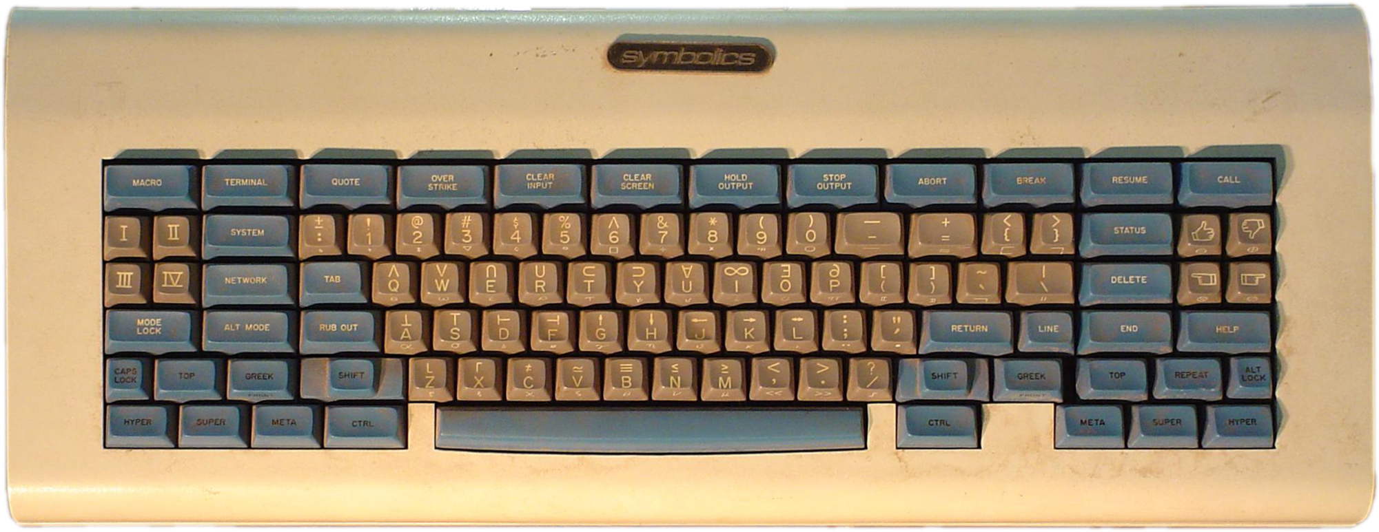 Space cadet keyboard